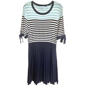 erin say yes to the dress blue dress Draper James Selena V-Neck Midi Dress